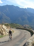 Corsica cyclist
